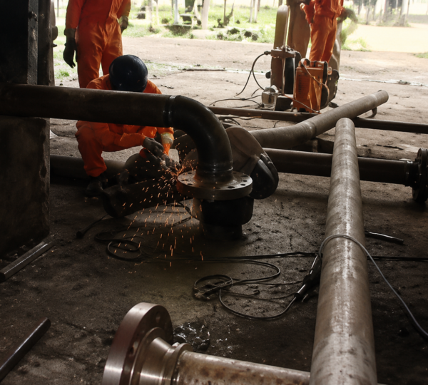 10" and 12" Production line replacement at AENR Agbara Platform