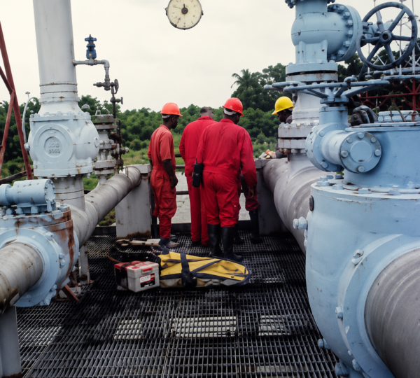 10" and 12" Production line replacement at AENR Agbara Platform